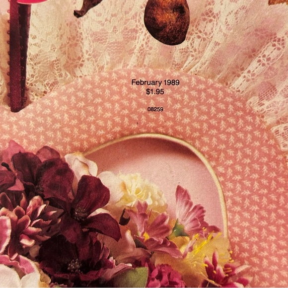 VTG Crafts n Things Magazine Feb 1989 Valentines Day Grannycore Tradwife - Picture 6 of 7